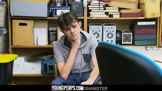 YoungPerps – Nerdy Teenager Railed Out By A Security Guard